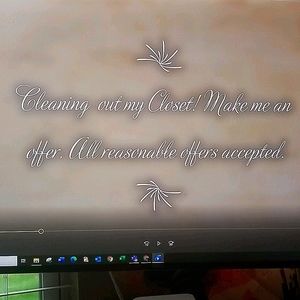 CLEANING OUT MY CLOSET! MAKE ME AN OFFER